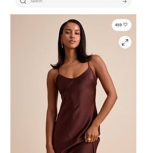 Lulu's Chocolate Brown Maxi Dress